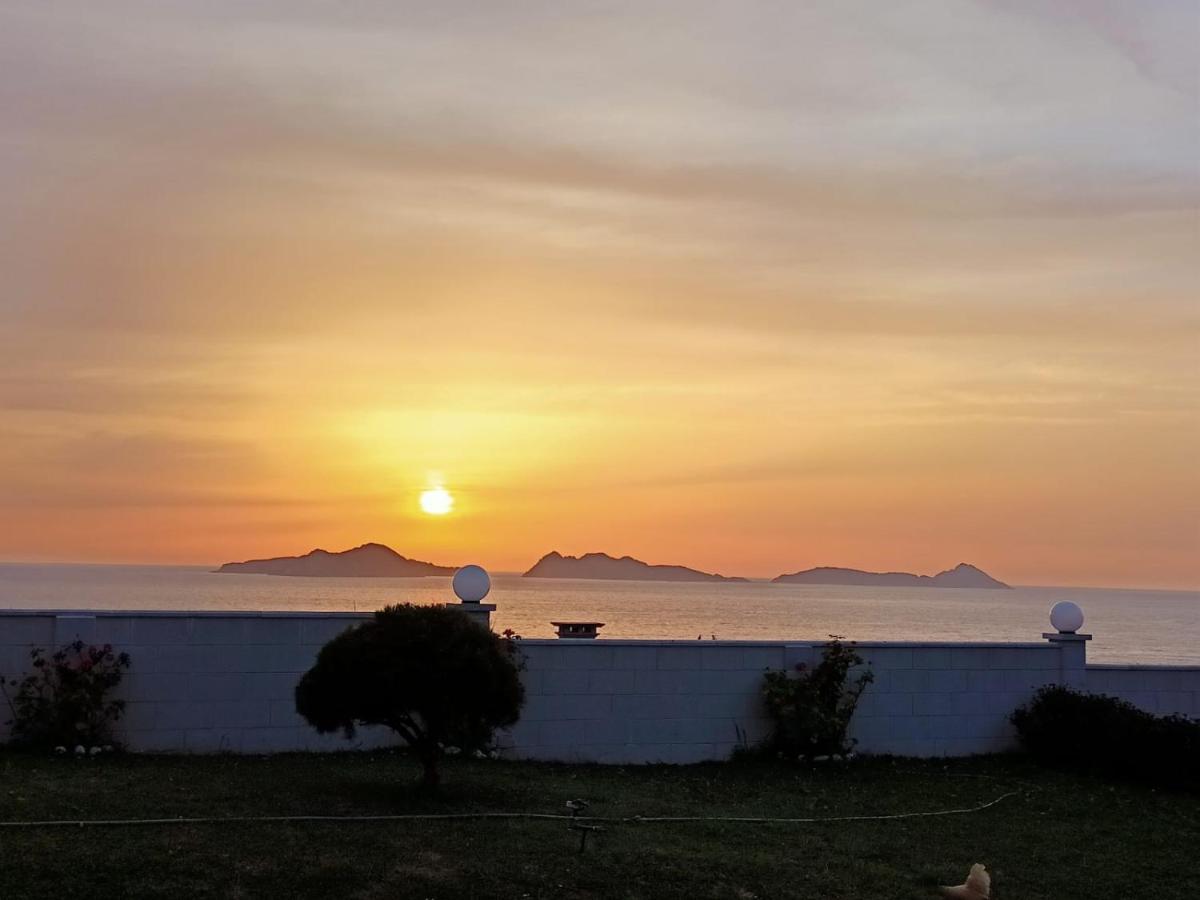 Precioso Apartamento Con Terreno Y Vistas A Cies Vigo Exterior photo