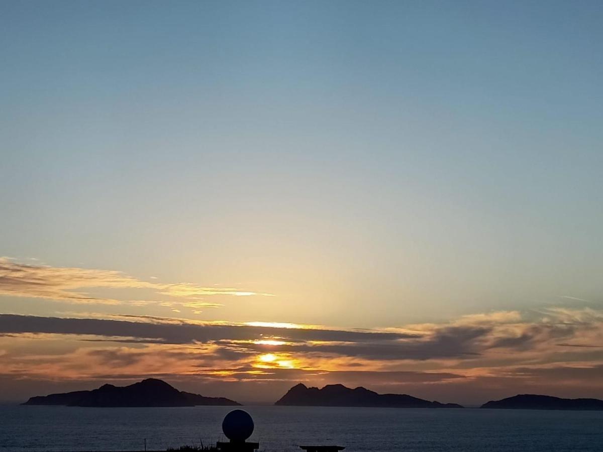 Precioso Apartamento Con Terreno Y Vistas A Cies Vigo Exterior photo